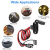 3.3FT SAE Quick Connector Harness 10AWG SAE Extension Cord Plug for Solar Panel