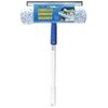 Ettore Complete Window Cleaner with 16 Pole-2 in 1 Combo Tool Squeegee, and 10-I