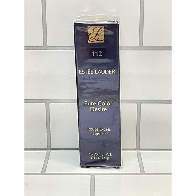 Estee Lauder 112 DENY Pure Color Desire Chrome Lipstick SEALED IN BOX FAST SHIP!