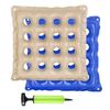 Waffle Cushion 2 Pack - Inflatable Air Cushion with Pump - Pressure Sore Reli