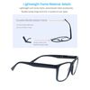 MODFANS Blue Light Blocking Reading Glasses Men Large Oversized Square Readers Wide for Men Big Head Large Face