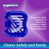 BrightWorks Dental Bath for Nightguards Dentures Retainers - Pack of 3