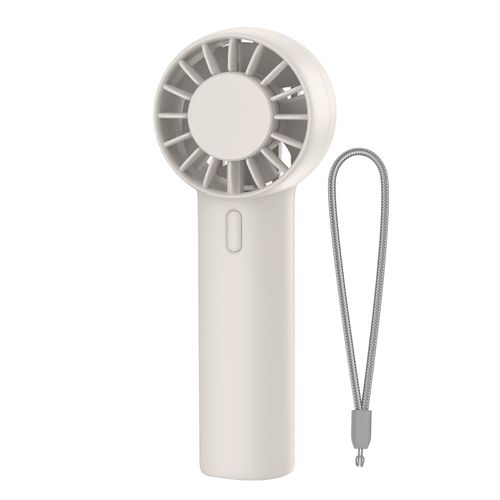 Mizong Mini Portable Fan, USB Personal Handheld Fan with 3-Speed Cooling Wind Rechargeable Battery Operated Mini Pocket Design for Desktop/Travel/Outdoor/Vacation/Concerts/Lash Makeup-Grey