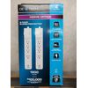 CE Tech (2-Pack) 4-Outlet USB Power Strip Surge Protector with 4 ft. Cord, White