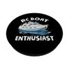 RC Boat RC Racing Electric Model Remote Control PopSockets Swappable PopGrip