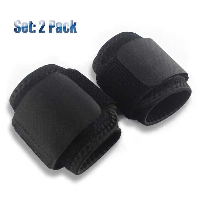 2 Pack Wrist Brace Adjustable Wrist Support Wrist Straps For