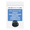 Front Radar Sonar Sensor Connector for 2018 Lexus NX 300
