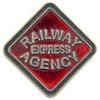 Railway Express Agency Pin 1"