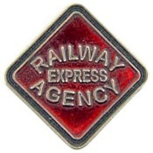 Railway Express Agency Pin 1"