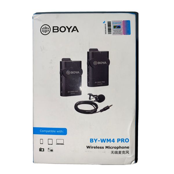 BOYA - Dual-Channel Digital Wireless Microphone Kit