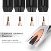 ATOMUS Brow Mapping String Set with 15 g Pink Brow Paste 20 g White Brow Paste 30 m White Brow Mapping Thread 2 Pieces Eyebrow Brush for Microblading Lip Tool Accessories