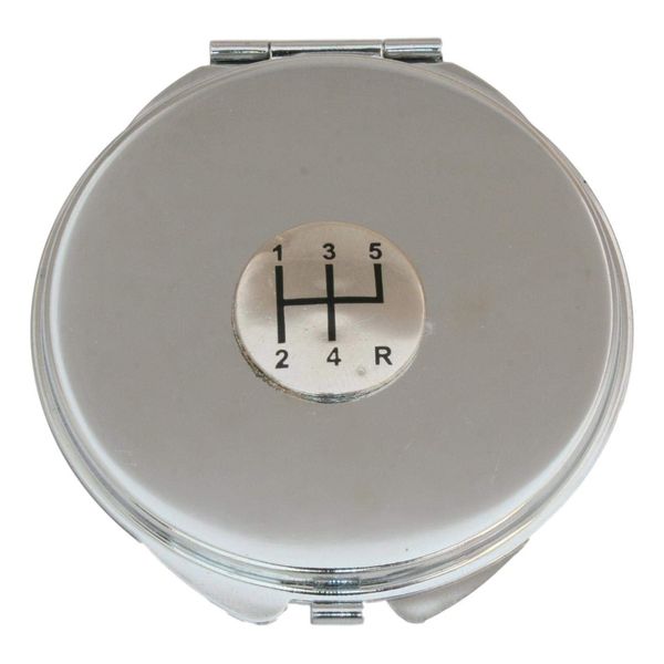 Gear Stick Compact Mirror Handbag Gift With Free Engraving 496