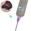 6FT For Roku voice remote Pro Rechargeable  Charging charge Cord Cable USB Wall