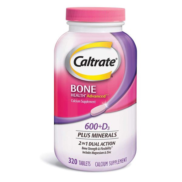 Caltrate 600+D3 (320 Count) Calcium and Vitamin D Supplement Tablet (320) IIIiii