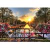 Cheatwell Games World's Smallest 1000 Piece Puzzle Amsterdam,Red