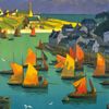 Museums & Galleries V&A Coastal Scenes 8 Square Notecards Wallet
