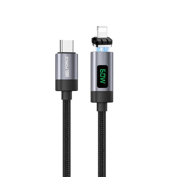 Reliable Japanese Design USB-C Conversion Cable, Type-C to Lightning Conversion Cable, Magnetic Absorption, 27W PD Cable, Compatible with Specifications, 480 Mbps Data Transfer, Lightweight, Compact