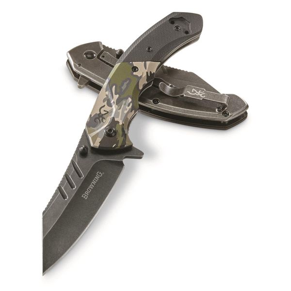 Browning 3220467B: Knife, G10 Ovix