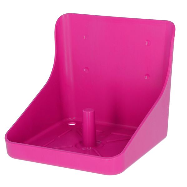 Kerbl Lick Stone Holder Pink Plastic Square