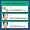 SKIN1004 Witch Pack (1box - 8ea) | Creamy Mud Pack with Green Tea, Water Calming Purifying Pore Care