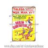 1959 Wilt Chamberlain metal tin sign rustic wall