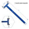 Perogen Archery Bow String Points Nock Pliers Set T Shape Bow Square Ruler Nocking Point Buckle Recurve Bow Turning Kit Archery