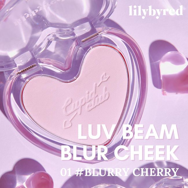 [Last day of BRACKFRIDAY &amp; celebration! J1 first win] 10% OFF Coupon &amp; P up to 32x! [Lilybyred Official] [Domestic Shipping] Love Beam Blurry Cheek #01 Blurry Cherry