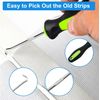 Window Screen Repair Kit Spline Roller and Installer Clips for Mesh Screens