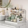 2 Pack  Under Sink Organizer 2-Tier Kitchen Bathroom Sink Organizers Storage