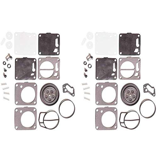 I-Joy 2 pack Carburetor Rebuild Kit Compatible with Yamaha Carb Repair Replacement