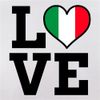 Love Italy Flag - 10oz - Ceramic Mug for Coffee/Tea