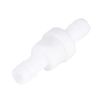 10 mm 3/8 White Plastic Quick Coupling Straight Check Valve for Water Fuel LPG