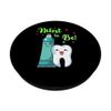 Mint To Be Funny Toothpaste & Tooth Dentist Valentine's Day PopSockets with Interchangeable PopGrip
