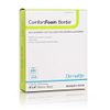 DermaRite Comfort Foam Border Self-Adherent Soft Silicone Foam Dressing with Border