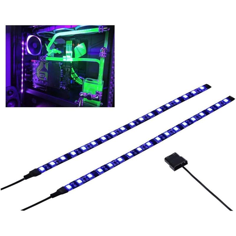 Ubanner PC LED Flexible Light Strip Computer Lighting UV Purple with ...