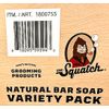 Dr. Squatch Natural Bar Soap Variety Pack 6x5 Oz Pack