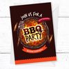 Olivia Samuel 20 x BBQ Birthday Party Invitations from Ready to Write with Envelopes