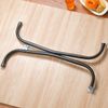 2 Pcs Rv Folding Table Leg 27.5" Black Foldable Table Legs for Rv'S and Cargo Tr