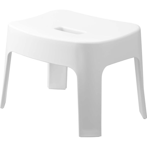 Yamazaki SH25 Magnetic Bath Chair 6925 White Approx. W 13.0 x D 10.4 x H 10.0 inches (33 x 26.5 x 25.5 cm), Seat Surface: Approx. 9.8 inches (25 cm), Tower Tower Breathable, Easy to Dry