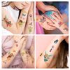 10 Sheets Glitter Fairy Temporary Tattoos for Kids - Girls’ Party Goody Bag Fillers & School Rewards (Fairy)