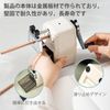 Deli Pencil Sharpener E0620S Luxury Manual Sharpener Collection Green with 5-step lead adjustment function