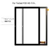 SRJTEK For Tablet Teclast P20 HD 10.1" Touch Panel 2.5D Tablet PC Touch Screen Digitizer Glass Panel Lens Replacement Kit