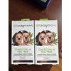 2 SPASCRIPTIONS Cleaning Nose Strips 18 (32) Nose Strips Charcoal Tea Tree NEW