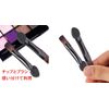 100 Disposable Makeup Brushes (For Eye Makeup / Lips) Long Brush Tip Eye Shadow Eyebrow Makeup Portable