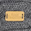 Aran Traditions Cable Knitted Style Headband (Steel)