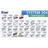 Kair PVC Rectangular Flexible Hose 204mm x 60mm - 3 Metre Length