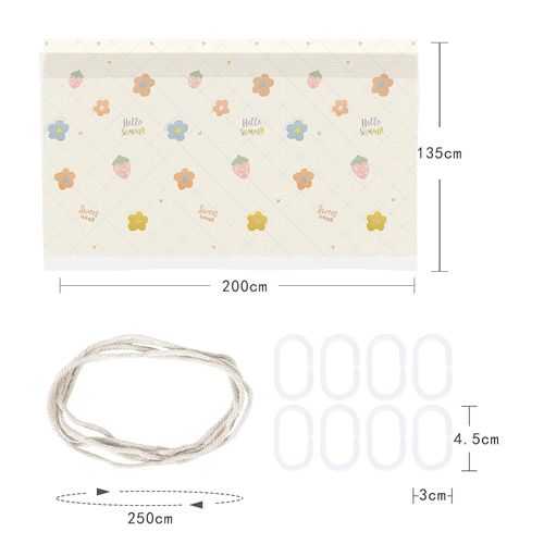 ITODA Dorm Bottom Bunk Bed Curtains Drapes with Lace Privacy Blackout Dustproof Single Sleeper Bed Canopy Breathable Shading Bedding Junior Students College Home Drapery - 1 PCS