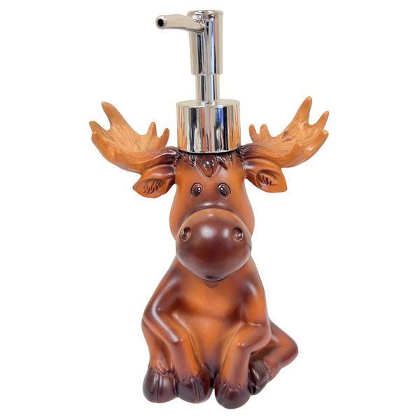 Soap/Lotion Pump Dispenser - Whimsical Moose