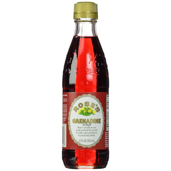 Rose's Grenadine Syrup, 12 Ounce