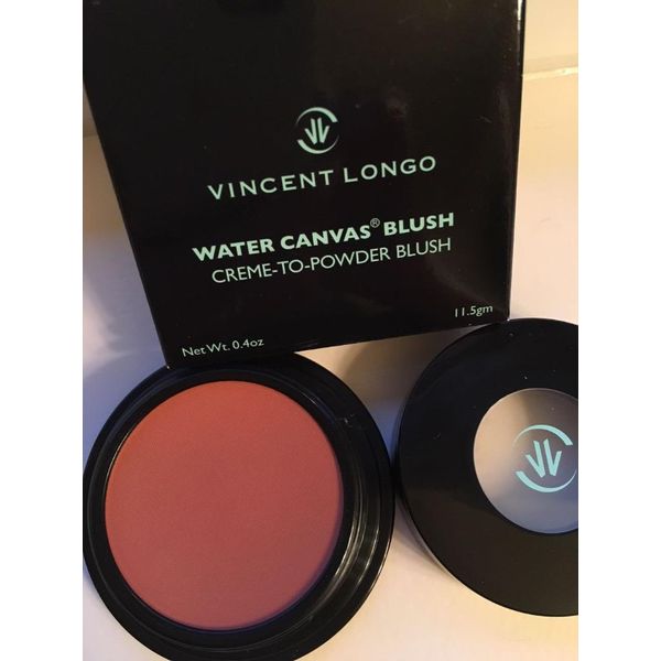 NIB Vincent Longo Water Canvas Blush Creme to Powder CLOVER MIST